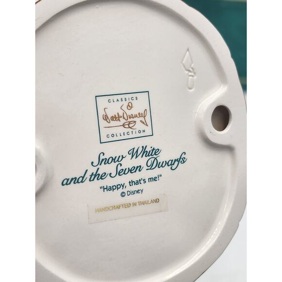 WDCC Happy Snow White Seven Dwarfs "Happy that's me!" Disney Retired COA Box - Picture 2 of 16